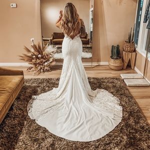 Lover society wedding dress